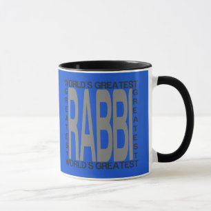 Caneca O grande rabino dos mundos