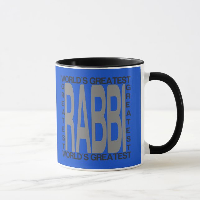 Caneca O grande rabino dos mundos (Direita)