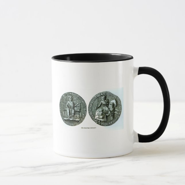 Caneca O grande selo de Edward mim (Direita)