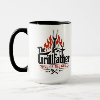 Caneca O Grillfather Rei Da Churrasqueira Gif Do Dia Dos 