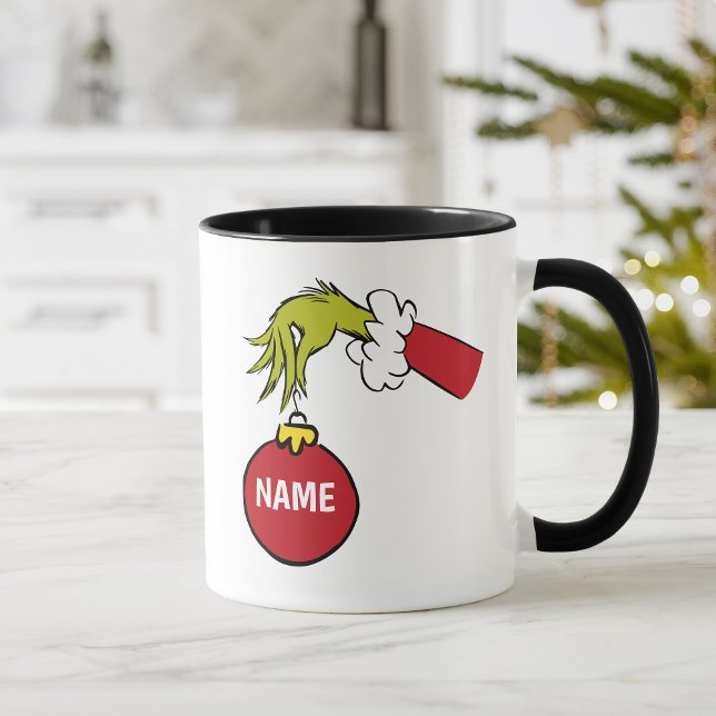 Caneca O Grinch | Nome Personalizado (Criador carregado)
