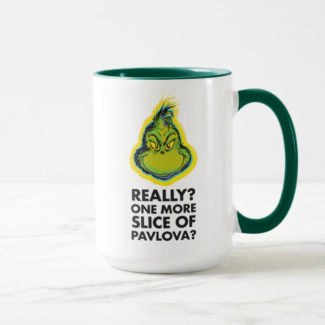 Caneca O Grinch | Sério? Mais Uma Fatia de Pavlova? (Direita)