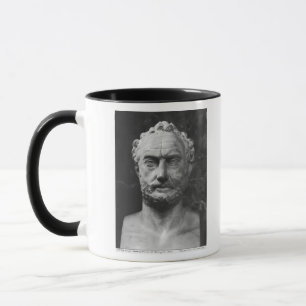 Caneca O Herm de um homem, disse ser Thucydides