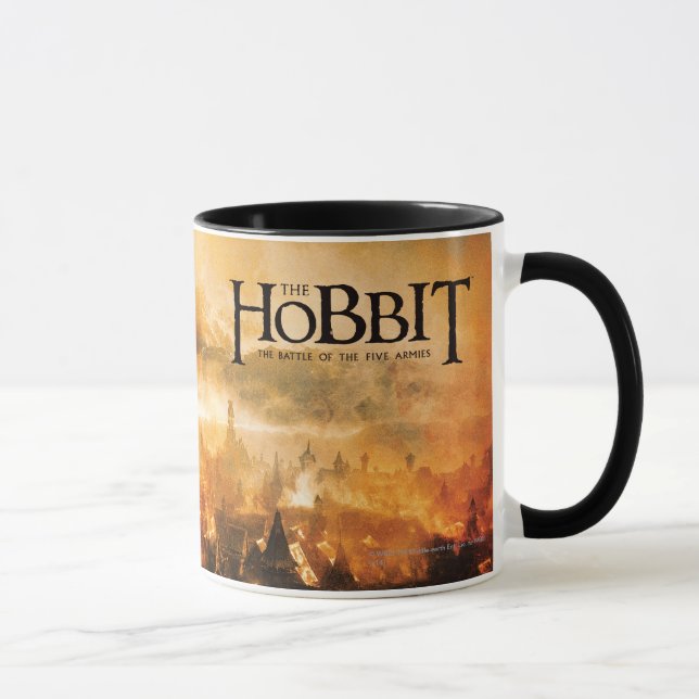 Caneca O Hobbit: A BATALHA DE CINCO ARMIES™ Logo (Direita)