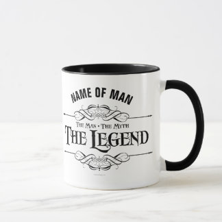 Caneca O Homem, O Mito, A Lenda