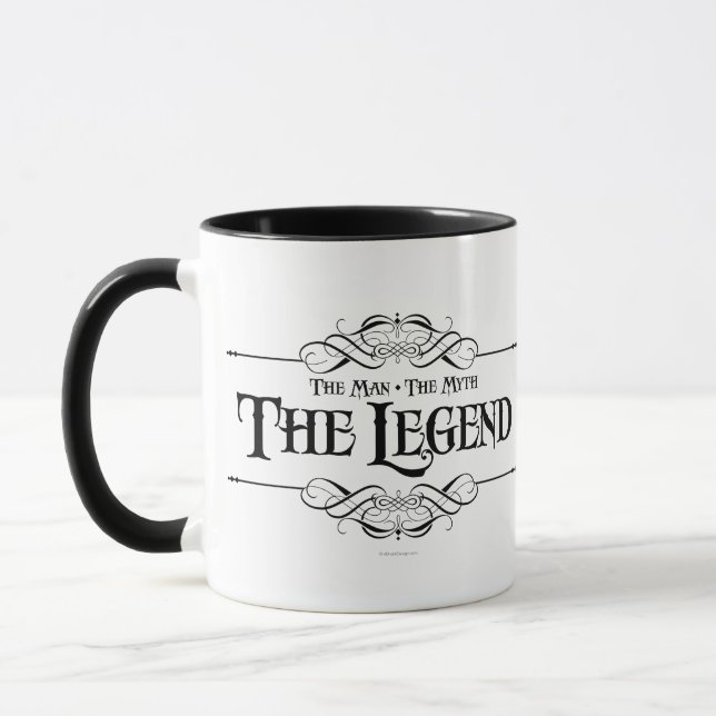 Caneca O Homem, O Mito, A Lenda (Esquerda)
