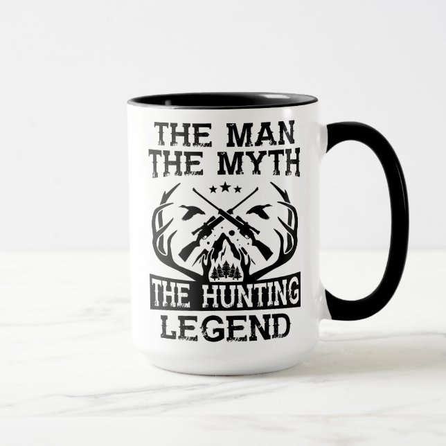 Caneca O Homem O Mito A Lenda Da Caça - Campo (Direita)