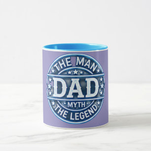 Caneca O Homem O Pai O Mito A Lenda