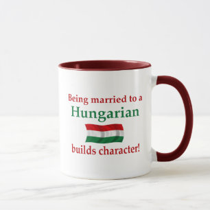Caneca O Hungarian constrói o caráter