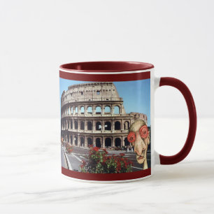 Caneca O Insomniac visita Roma Colisseum