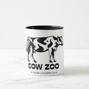 Caneca O jardim zoológico original engraçado da vaca é