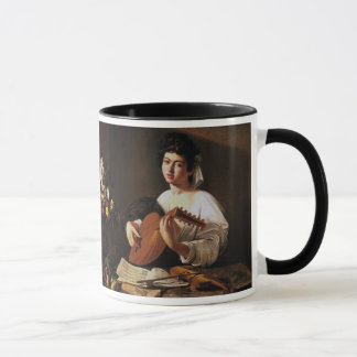 Caneca O jogador do alaúde, Caravaggio