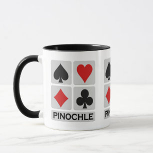 Caneca O jogador do Pinochle agride - escolha o estilo &