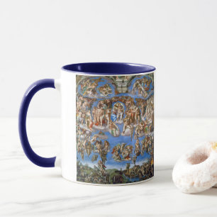 Caneca O Juízo Final de Michelangelo
