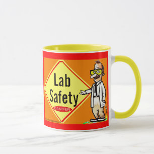 Caneca O "laboratório Segurança-não está nenhuma piada "