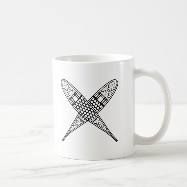 Caneca O lago longo está chamando - sapatos de neve (Direita)