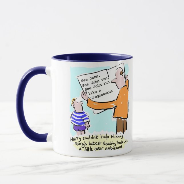Caneca O Livro Leitura da Criança é bastante ambicioso. P (Esquerda)