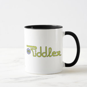 Caneca O logotipo Riddler fica verde