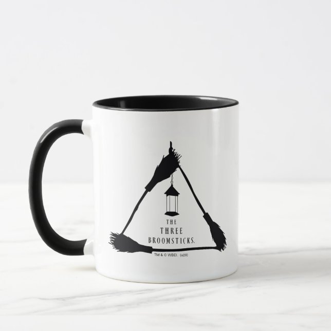 Caneca O logotipo TRÊS BROOMSTICKS™ (Esquerda)