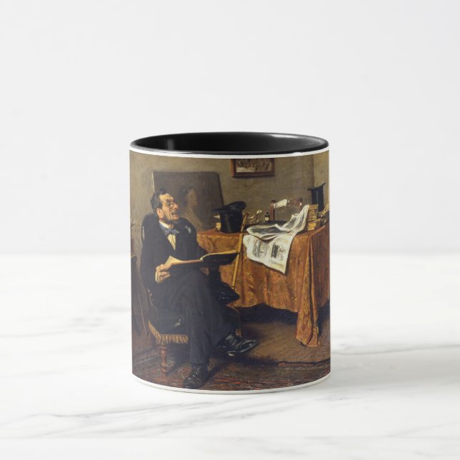 Caneca O Lover Culturado da Arte (por Giovanni Boldini) (Centro)
