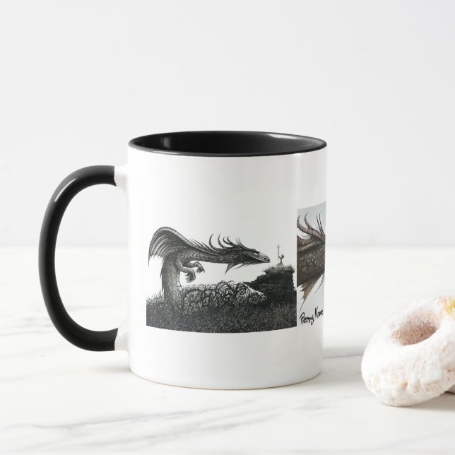 Caneca O Mágico e o Dragão (Com Donut)