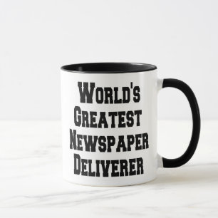 Caneca O maior fornecedor de jornais do mundo
