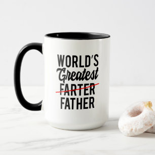 Caneca O maior peido do mundo, o padre
