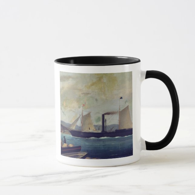 Caneca O "Mallorcan", navio em que George Sand e Cho (Direita)