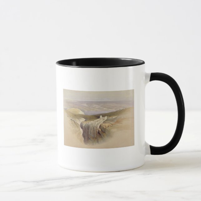 Caneca O Mar Morto que olha para Moab, volume II (Direita)