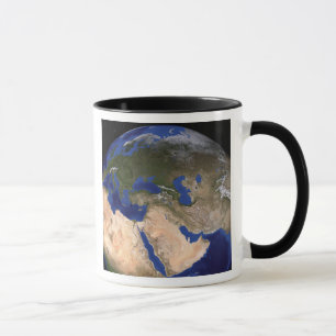 Caneca O mármore azul na próxima geração da Terra 2