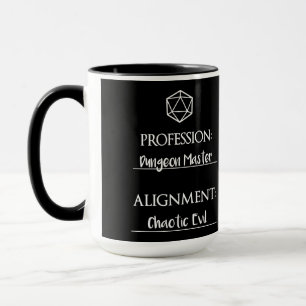 Caneca O Mau Chaotic Dungeon Master