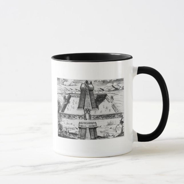 Caneca O Mayor de Templo em Tenochtitlan (Direita)