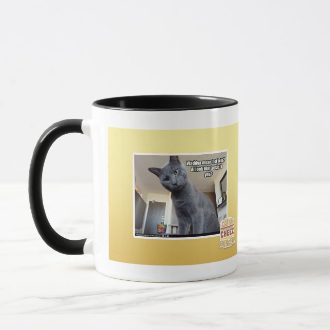 Caneca O meio de Wadya "obtem a ajuda"? (Esquerda)