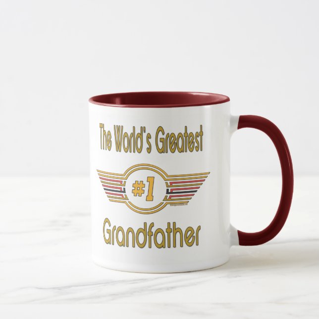 Caneca O melhor avô nunca (Direita)