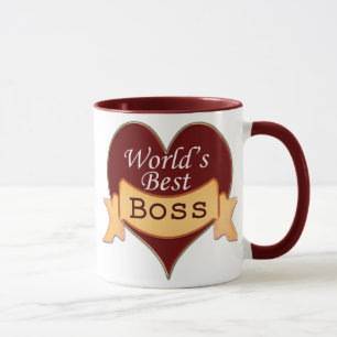 Caneca O melhor chefe do mundo