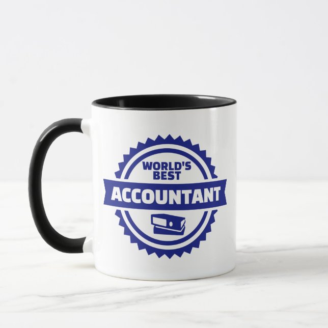 Caneca O melhor contador do mundo (Esquerda)