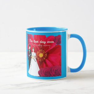 Caneca O melhor dia de todos azul
