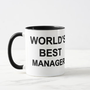 Caneca O melhor gerente do mundo