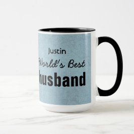 Caneca O melhor MARIDO JUSTIN conhecido feito sob