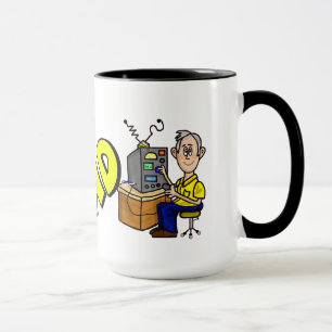Caneca O Melhor Operador De Rádio Ham De Pai Mug Persona