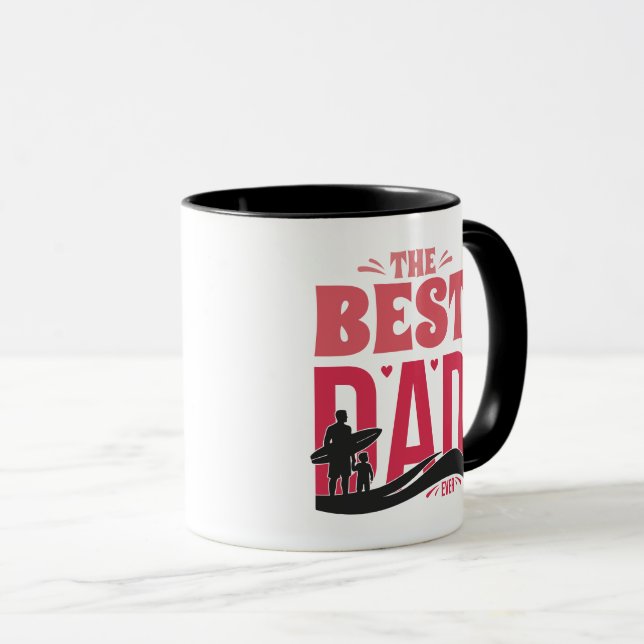 Caneca O Melhor Pai de Todos (Frente Esquerda)