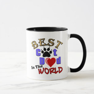 Caneca O melhor pai do gato no mundo para o dia dos pais