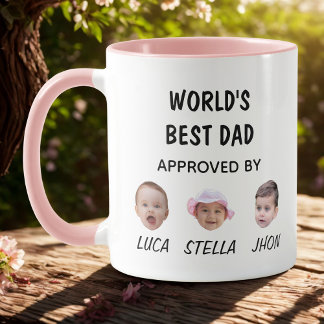 Caneca O melhor Pai do mundo | Filme De Bebê Personalizad
