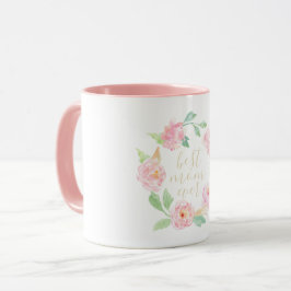 Caneca O melhor presente de Dia de as mães da mãe, cor-de