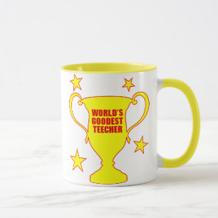 Caneca O melhor professor do mundo - o Goodest Teecher do
