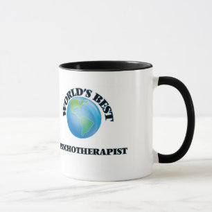Caneca O melhor Psychotherapist do mundo