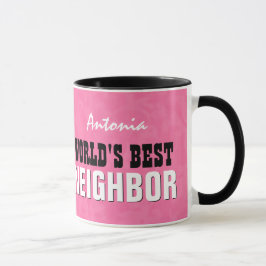 Caneca O melhor rosa VIZINHO V24B do mundo