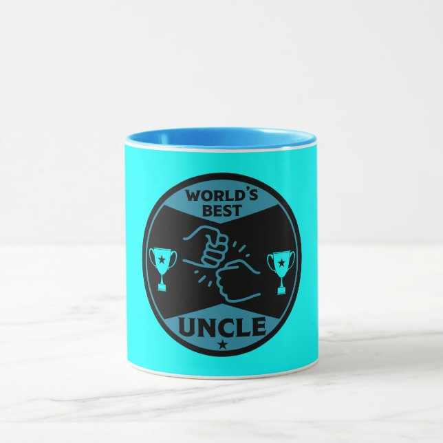 Caneca O melhor tio do mundo (Centro)