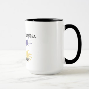 Caneca O melhor vovô do mundo entrega para baixo a canec