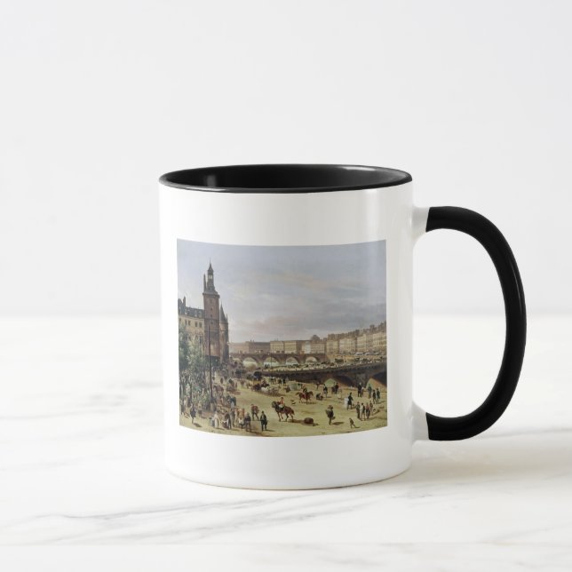 Caneca O mercado da flor, 1832 (Direita)